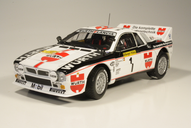 Lancia Rally 037, 1st. Germany 1983 "WÜRTH", W.Rohrl, no.1